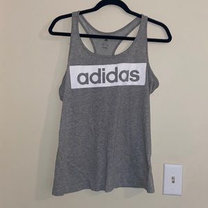 Adidas racerback tank top womans size large